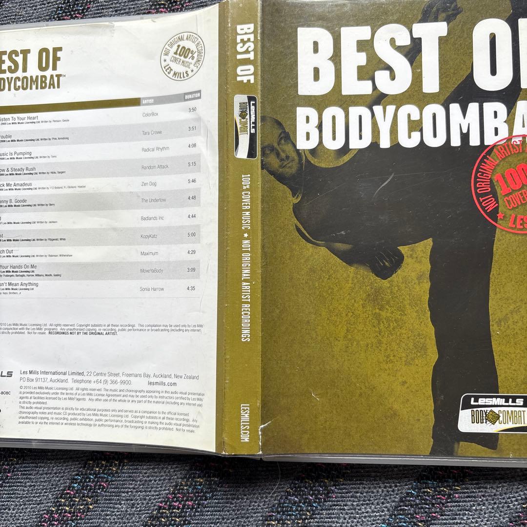 超レア　レズミルズ　ベスト　オブ　ボディコンバット　CD