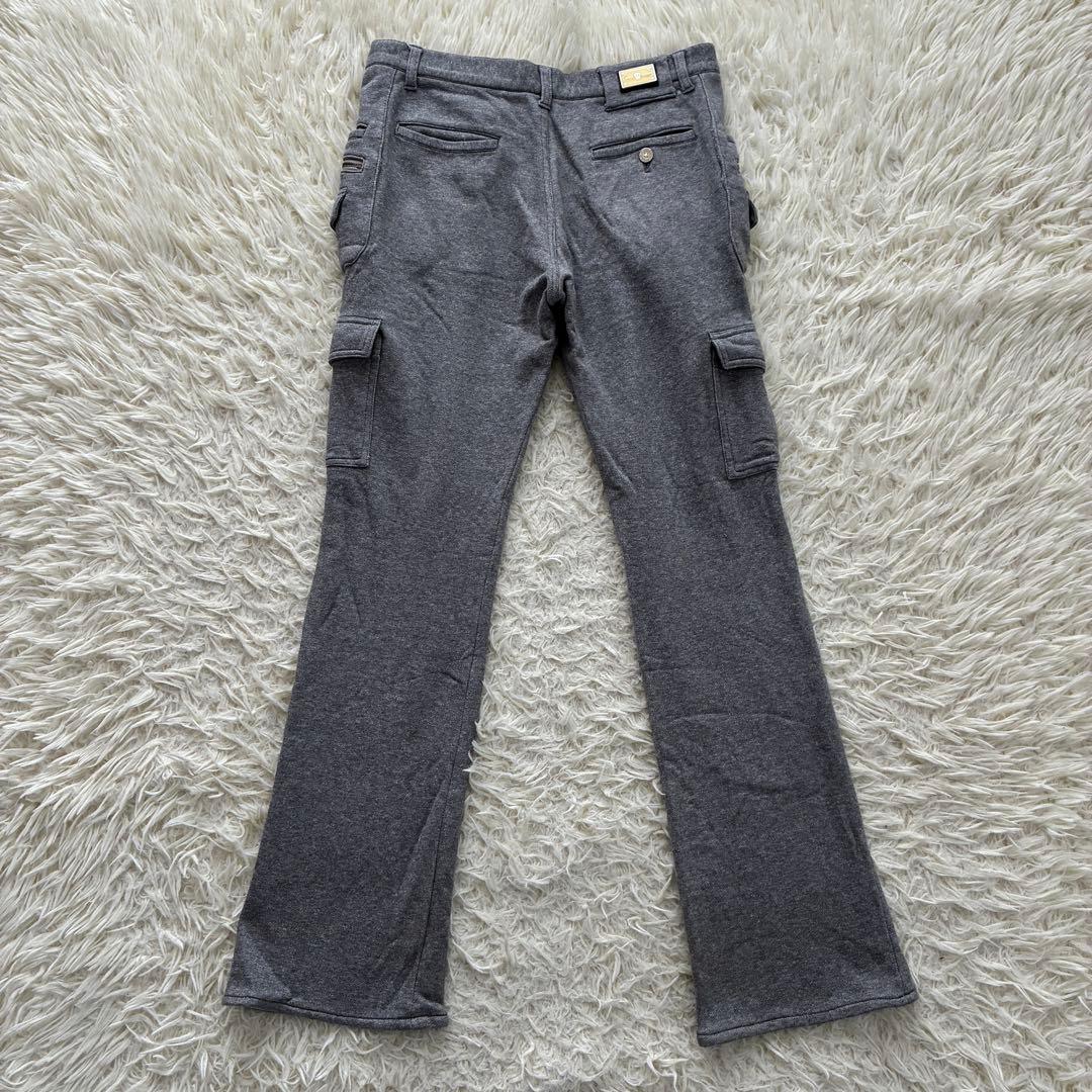 MARK&LONA ロゴプレート／ロゴプリント ゴルフウェア カーゴパンツ