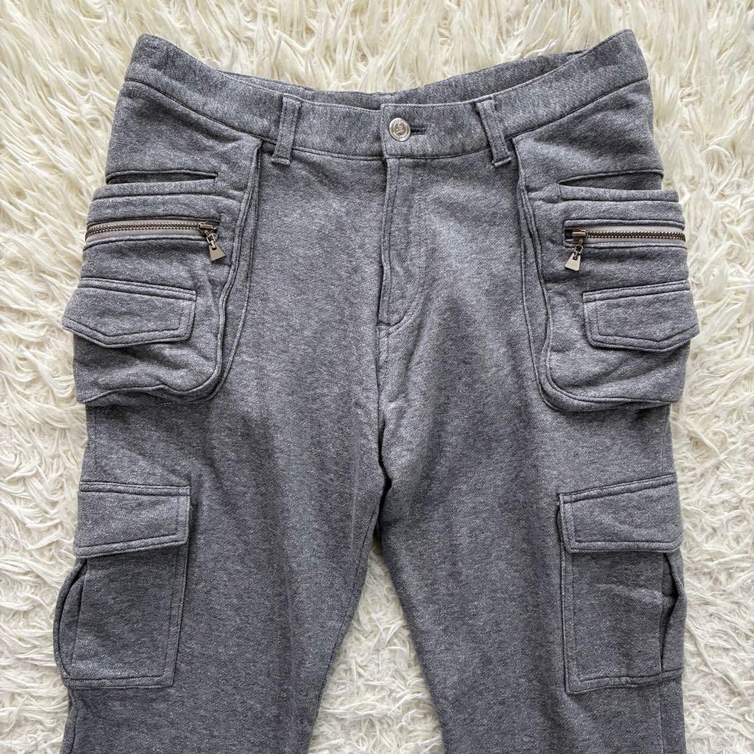 MARK&LONA ロゴプレート／ロゴプリント ゴルフウェア カーゴパンツ