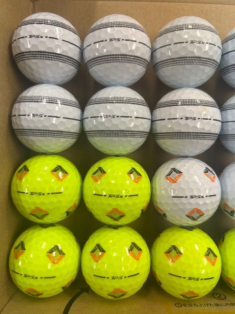 テーラーメイド中古ゴルフボール　TP5 TP5x