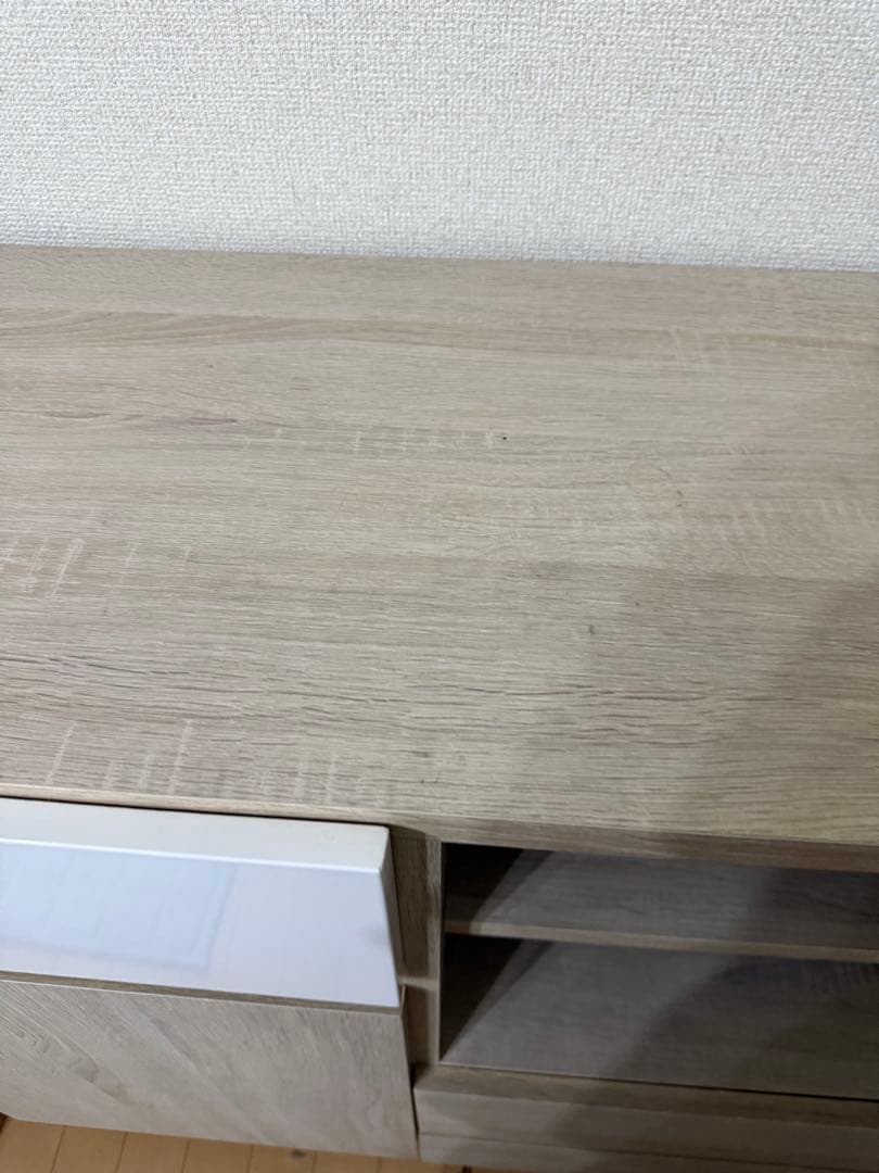 ヘルム　キャビネット　グレージュ　ホワイト