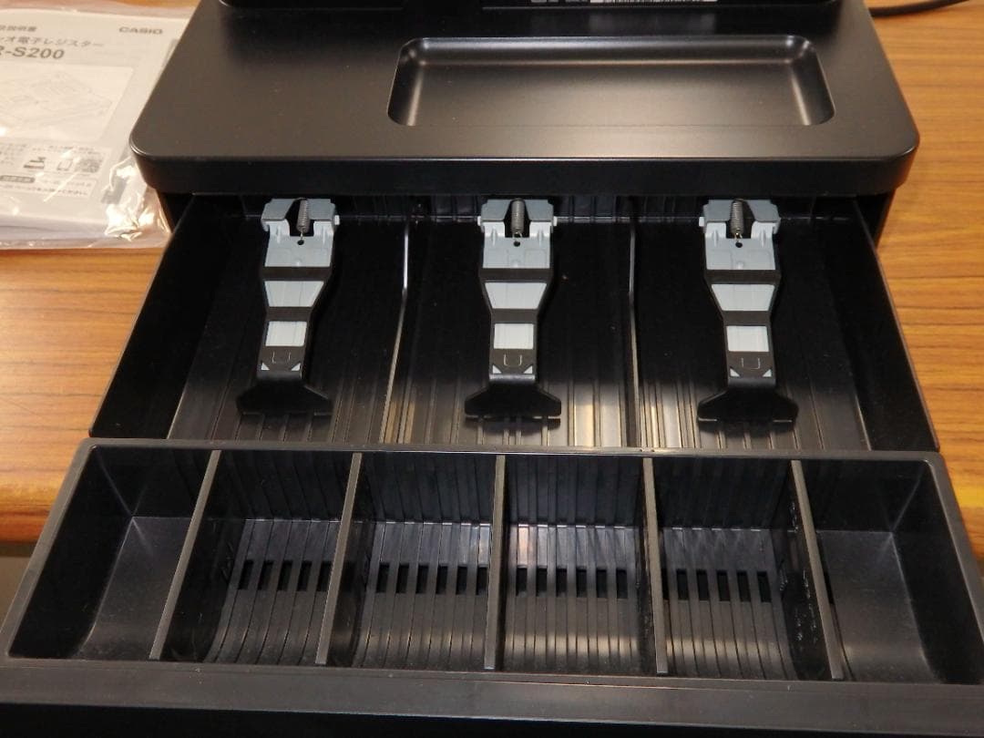 7220 美品 カシオは年式大事 設定無料 22年製 SR-S200 レジスター