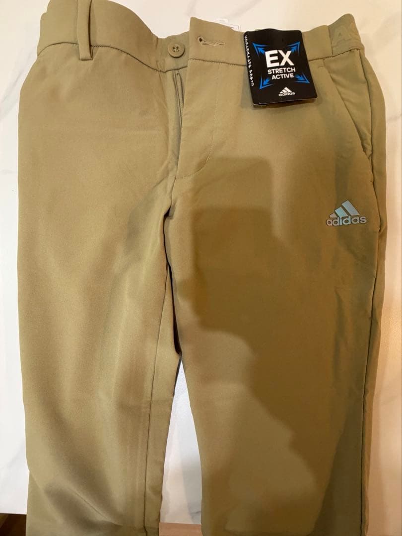 【新品タグ付】アディダスゴルフ EX STRETCHパンツM&裾上げテープ付