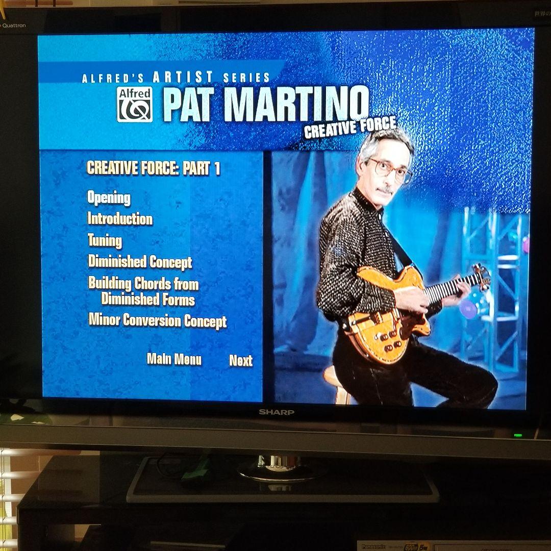 パットマルティーノ ギター教則DVD CreativeForceComplete