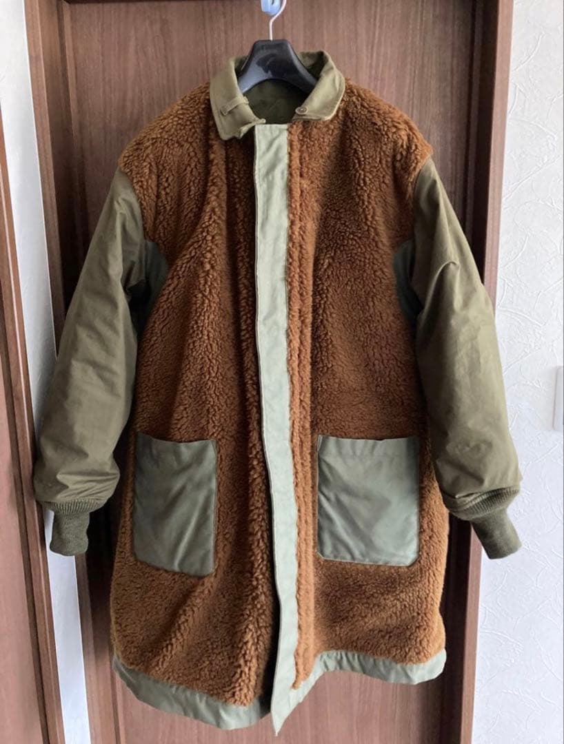 【美品】Nigel Cabourn M-47モディファイドコート-リバーシブル