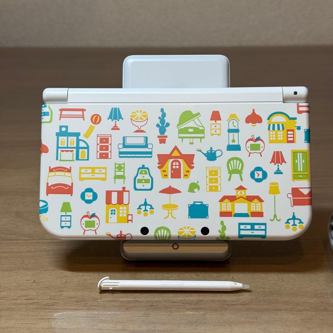 6-019 Newニンテンドー3DS LL ハッピーホームデザイナー 上下IPS