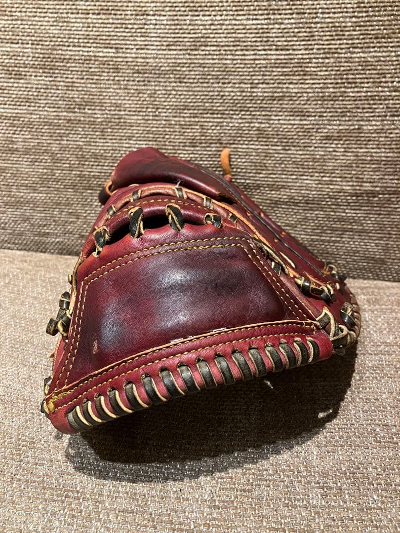 Rawlings by asics/硬式キャッチャーミット/ダークレッド