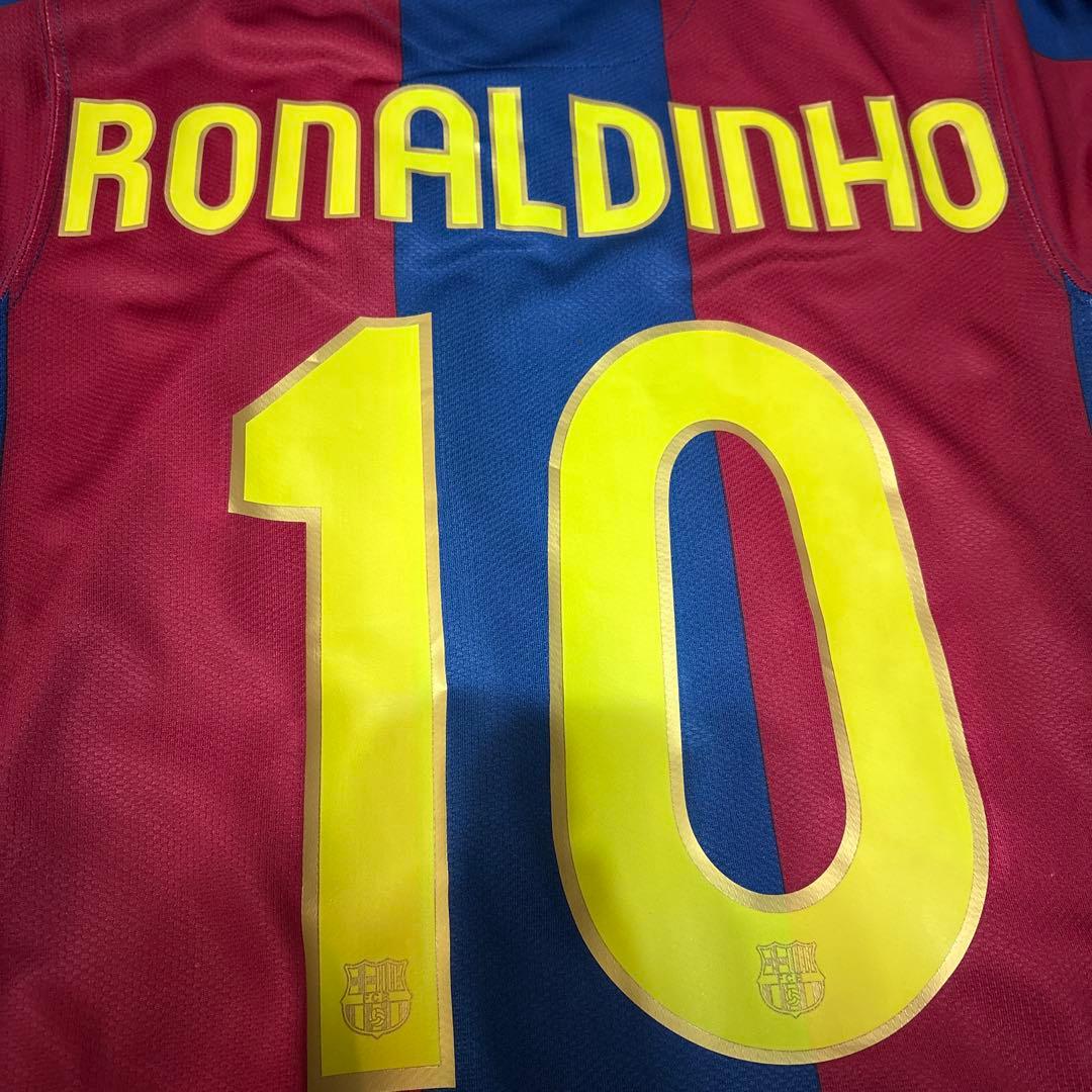 06-07 バルセロナ　ロナウジーニョ　カンプノウ70年記念