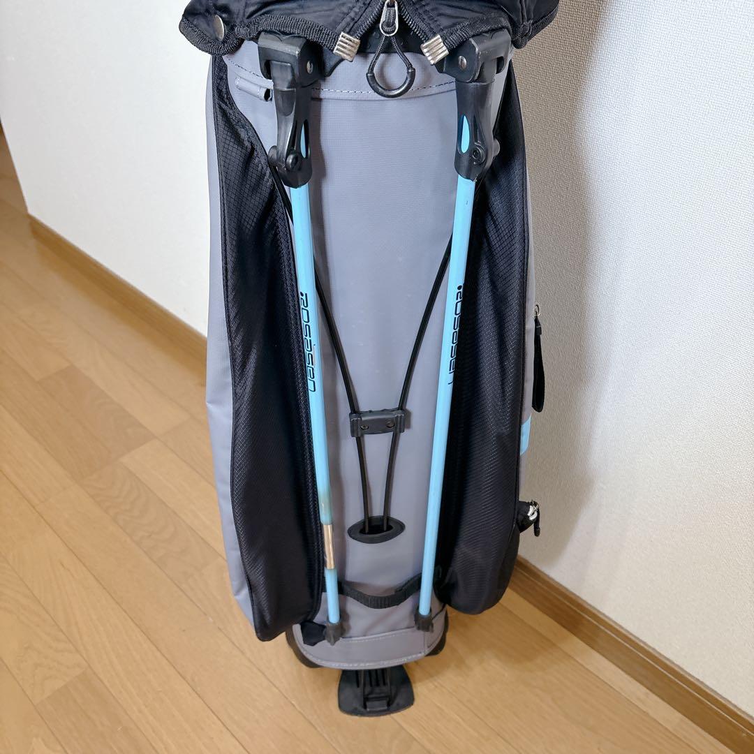 K473 Rosasen スタンド式キャディバッグ グレー
