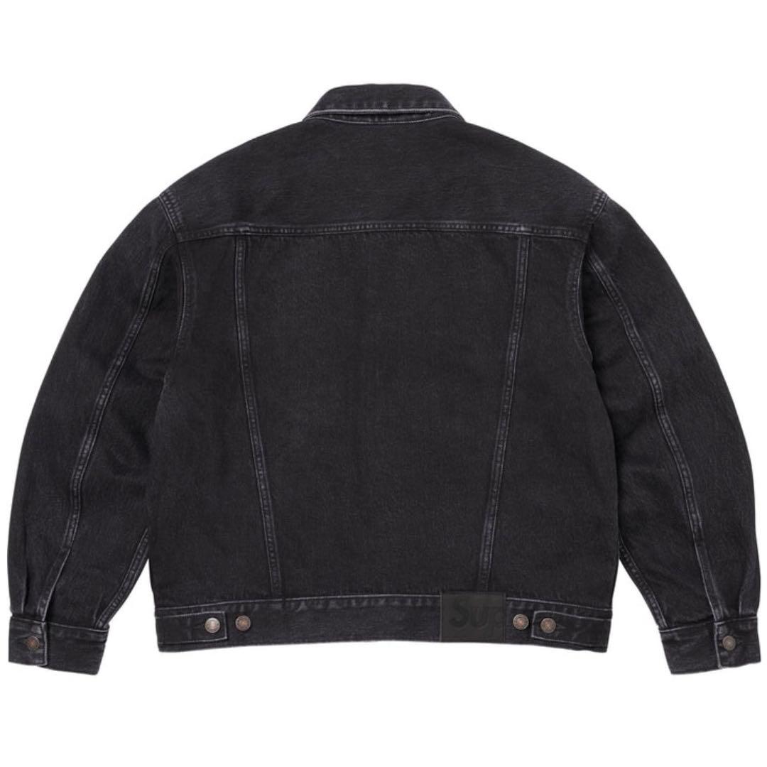 supreme Denim Trucker Jacket 黒 XL 新品未使用