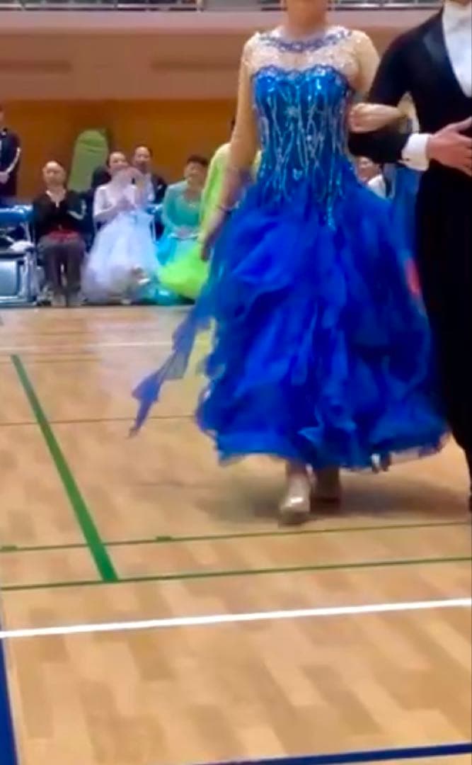 社交ダンス用スタンダードドレス