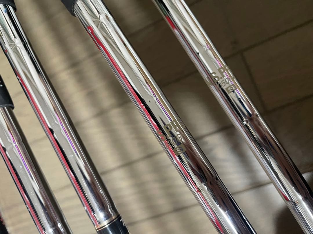 ミズノ　GRAIN FLOW FORGEDアイアン5本　ダイナミックゴールド