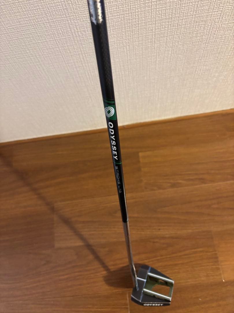 ODYSSEY パター カーボンシャフト シルバー/グリーン