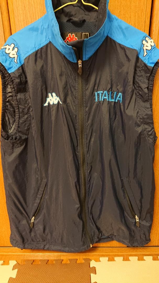 Kappa イタリア代表 ピステ ウィンドブレーカー ネイビー 最終値下げ