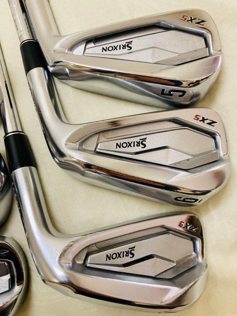 スリクソンZX5 モーダスツアー120S アイアンセット6本　イオミックグリップ