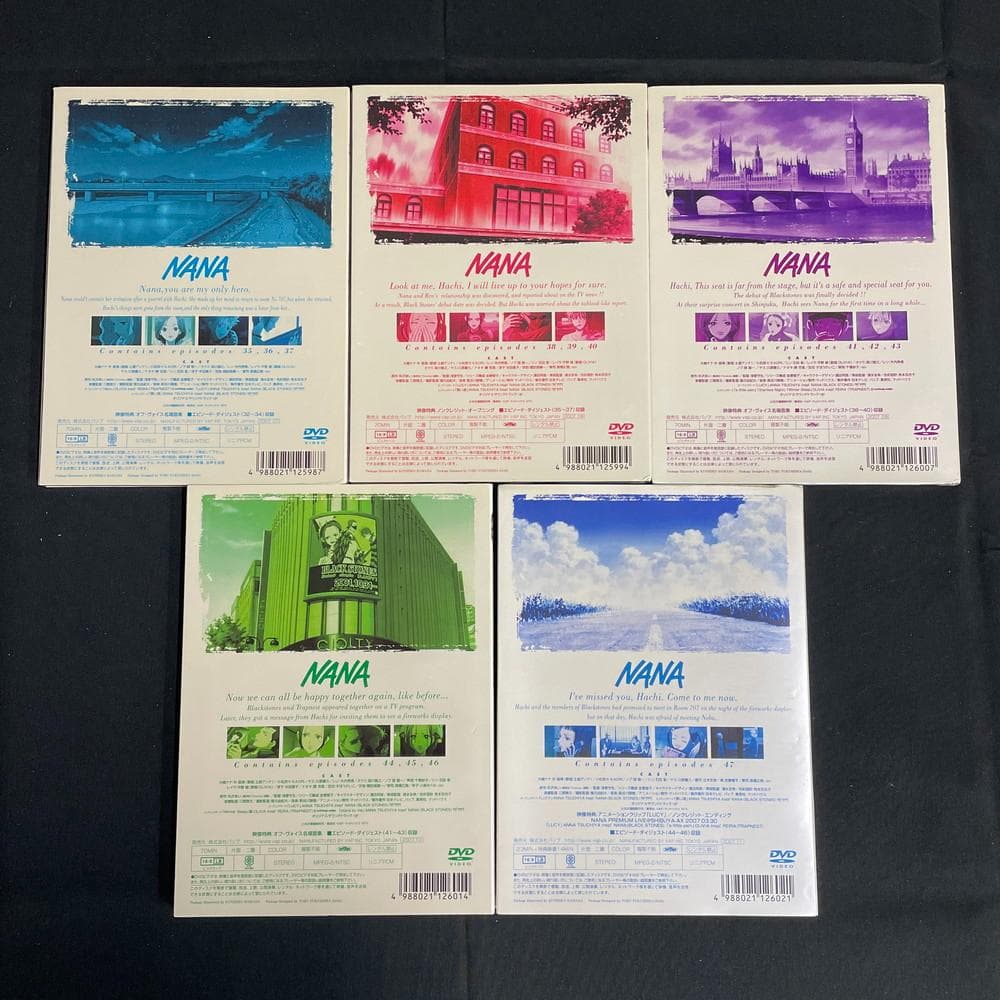 ◆NANA アニメDVD 全17巻まとめ売り 02063