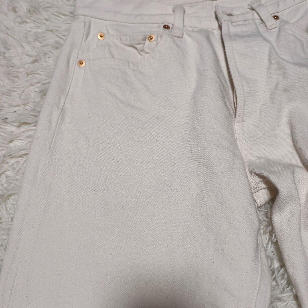 ボンクラ ホワイトデニムパンツ