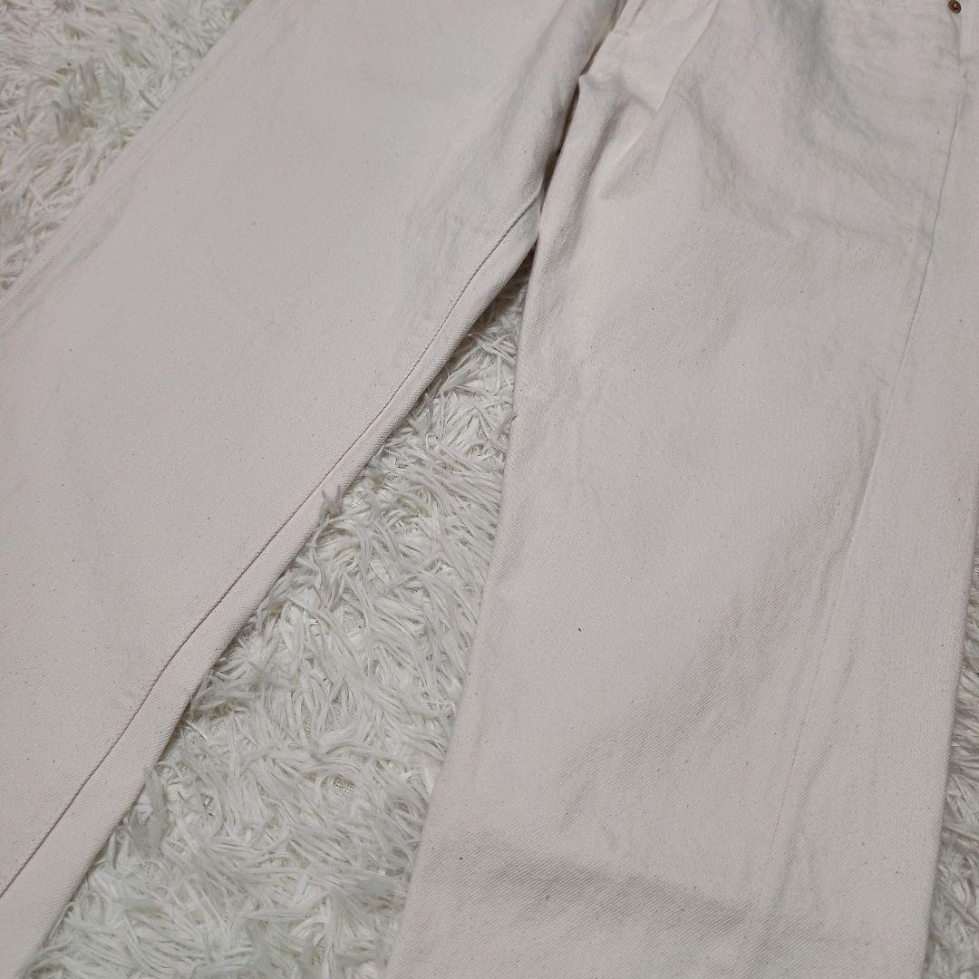 ボンクラ ホワイトデニムパンツ