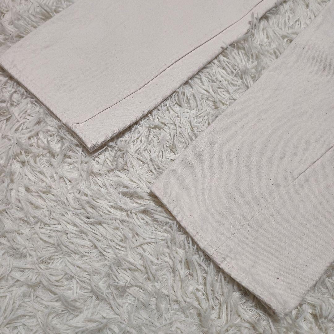 ボンクラ ホワイトデニムパンツ