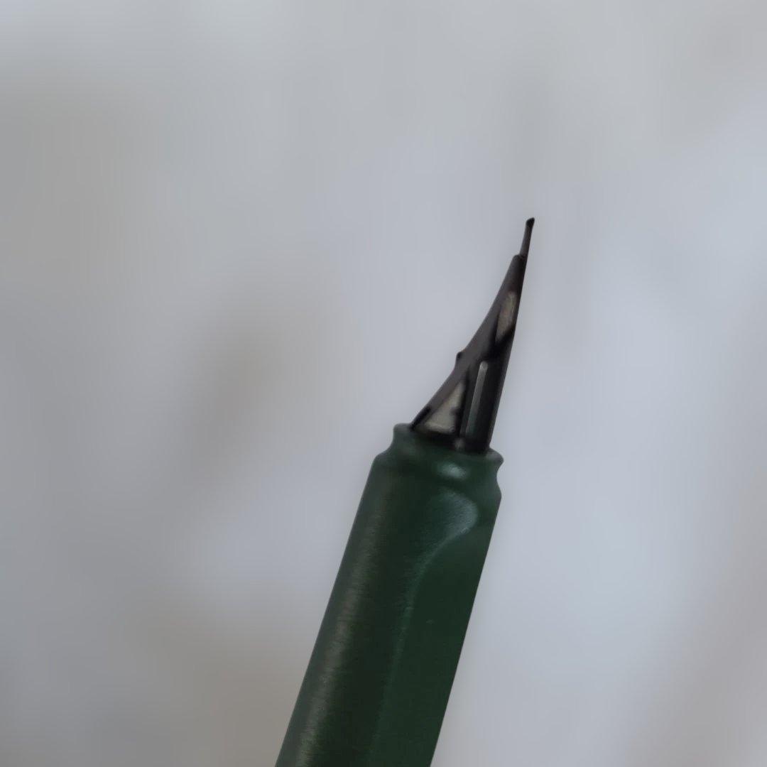 LAMY サファリ フィールドグリーン ゴールド 漢字ニブ 美品