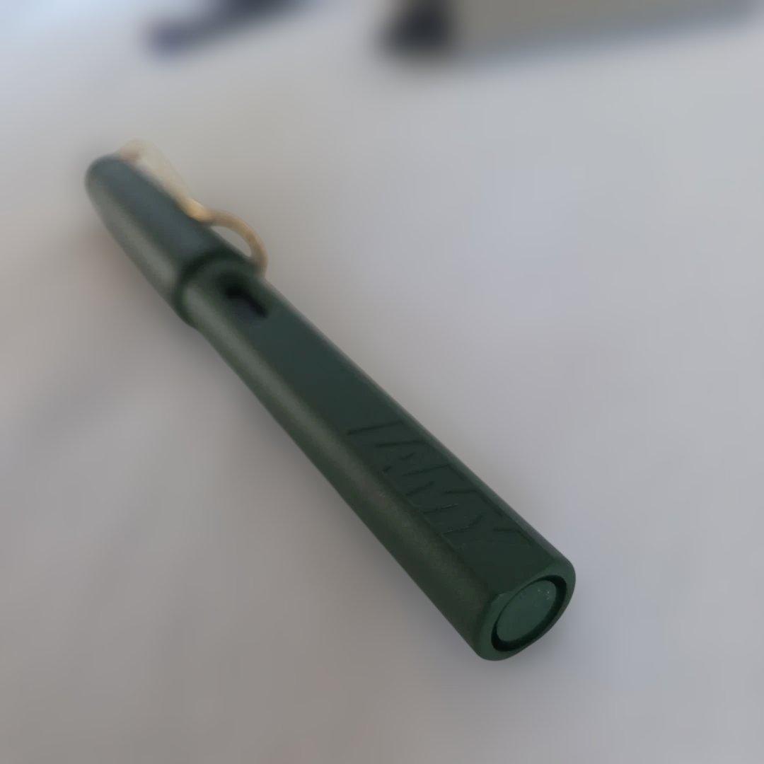 LAMY サファリ フィールドグリーン ゴールド 漢字ニブ 美品