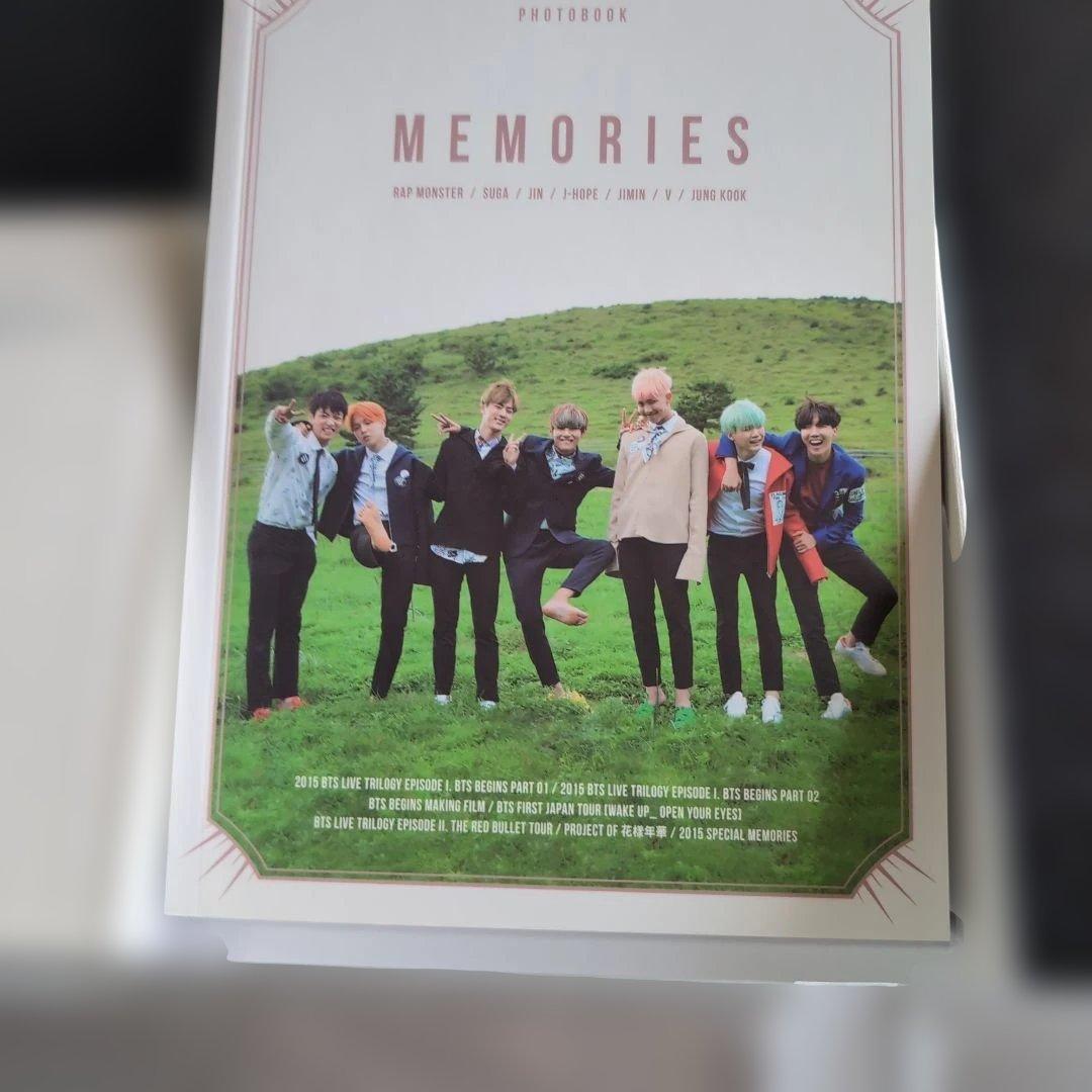 BTS MEMORIES OF 2015 DVD 日本語字幕 磁気カード 正規品