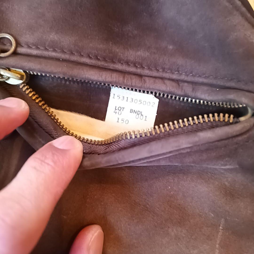 PERFECTO by Schott　ヌバックレザージャケット size 40