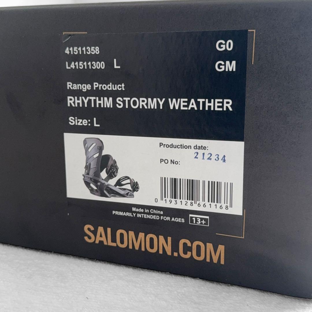 【新品未使用】サロモン Salomon RHYTHM Lサイズ リズム