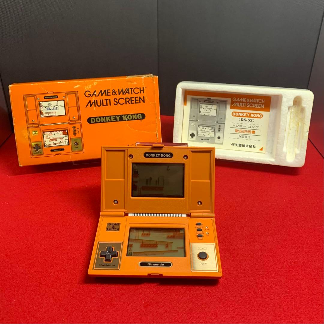 【動作確認済】ドンキーコング ゲームウォッチ DK-52