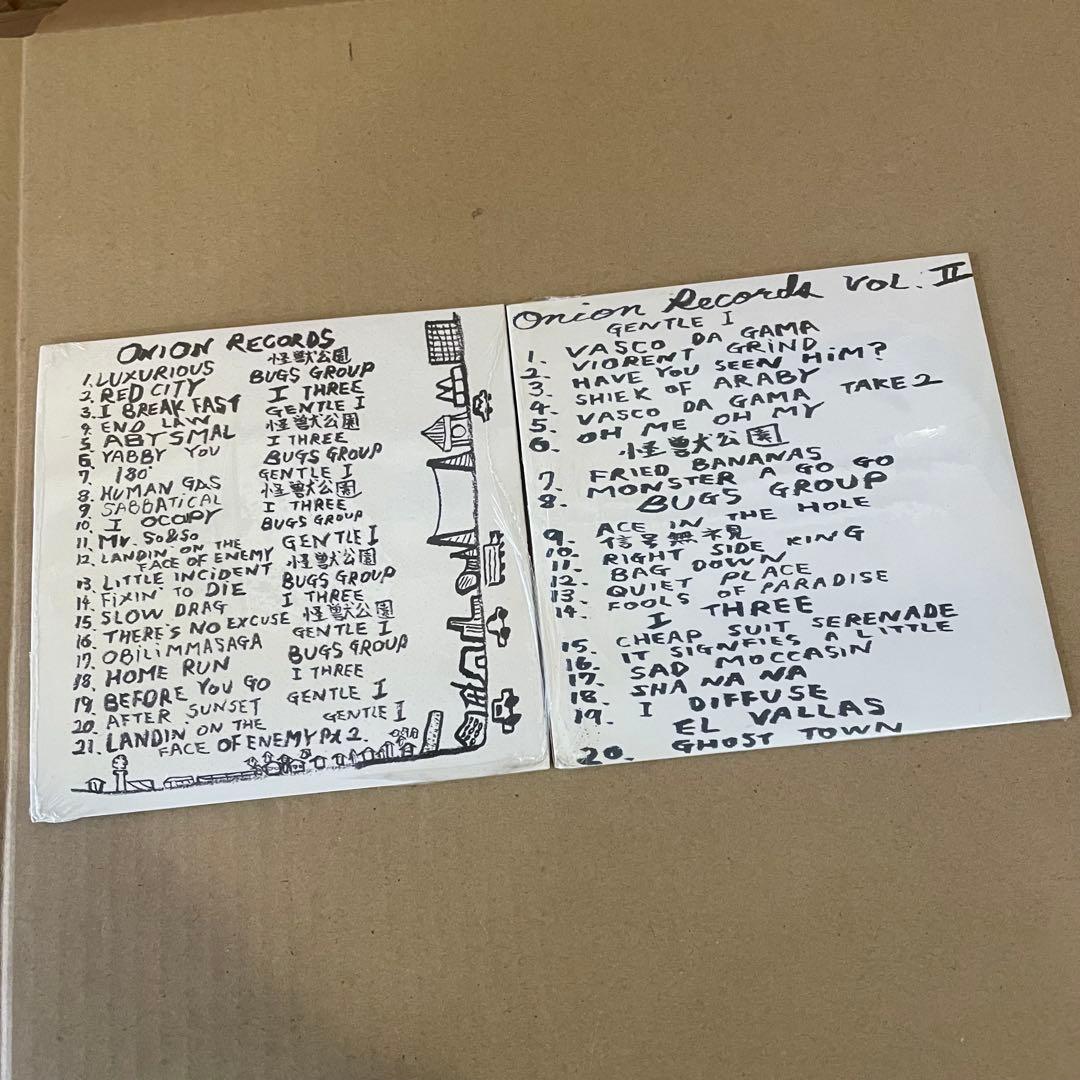 稀少! CD 2種 ★ Onion Records コンピ vol.1 & 2