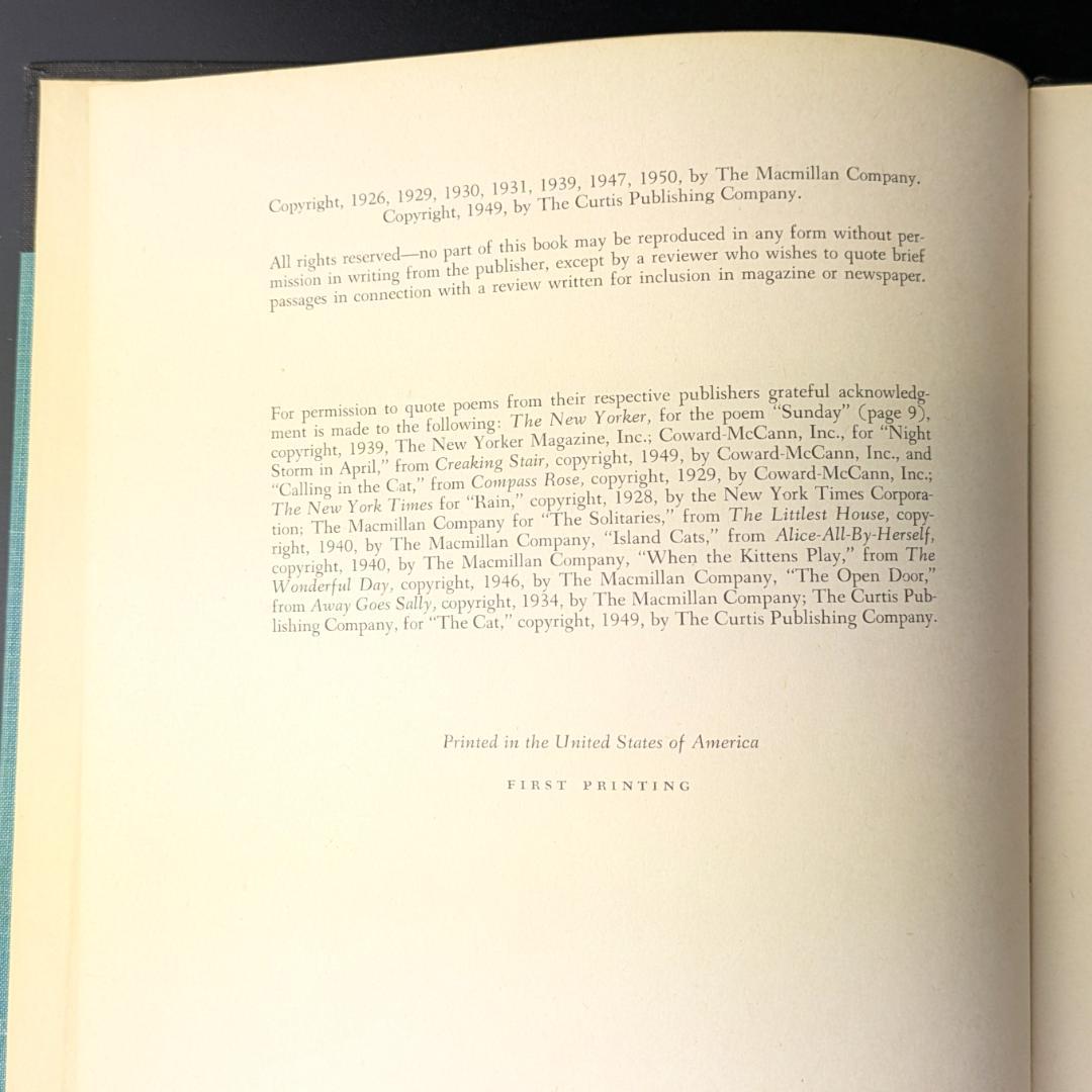 藤田嗣治 夜と猫 1950年初版 NIGHT AND THE CAT 猫12図