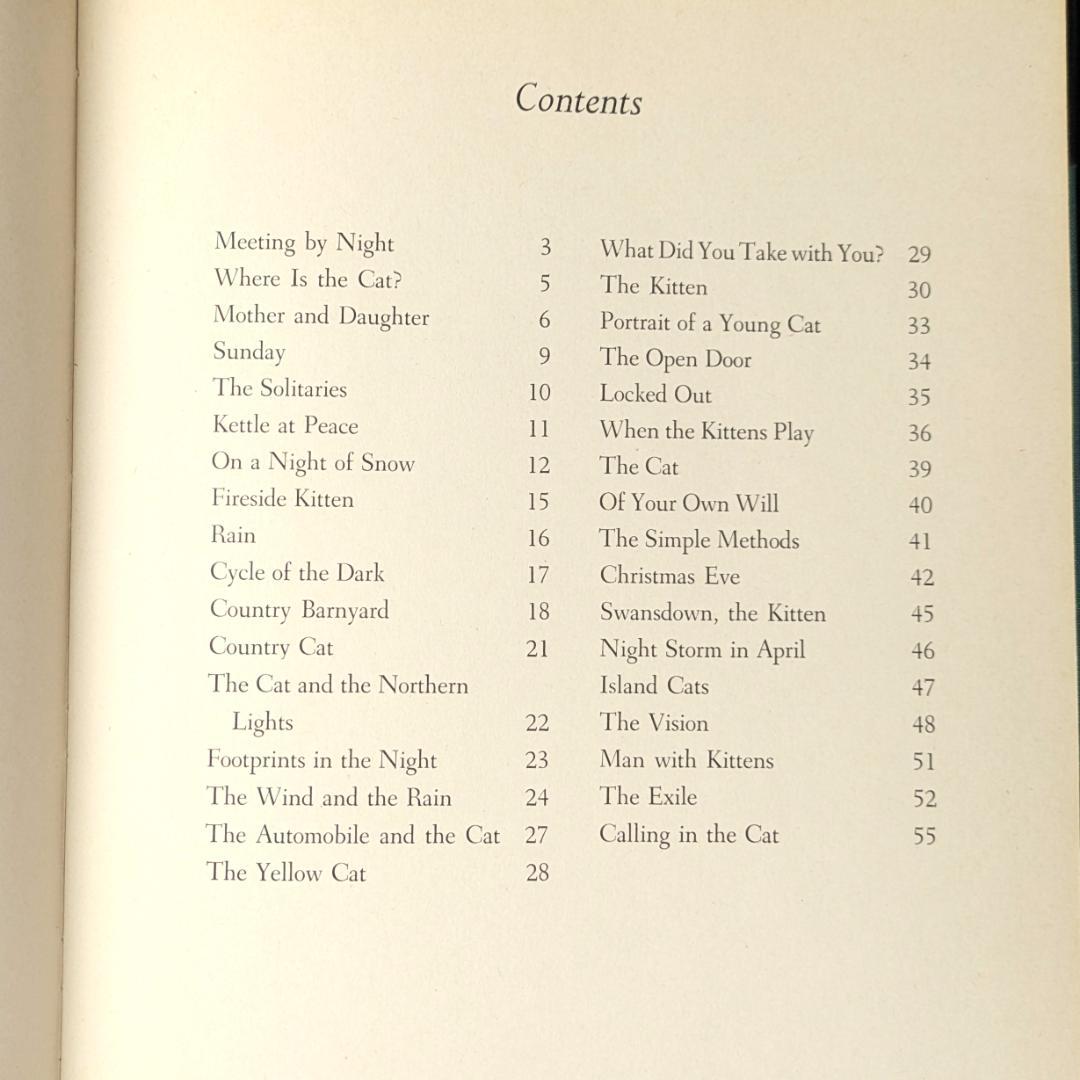 藤田嗣治 夜と猫 1950年初版 NIGHT AND THE CAT 猫12図