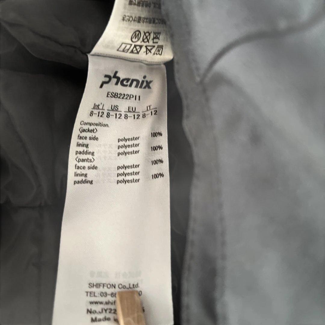 PHENIX 140cm スキーウェアセット ブラック