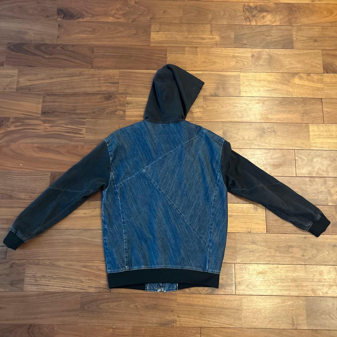 DIESEL フード付きデニムジャケット