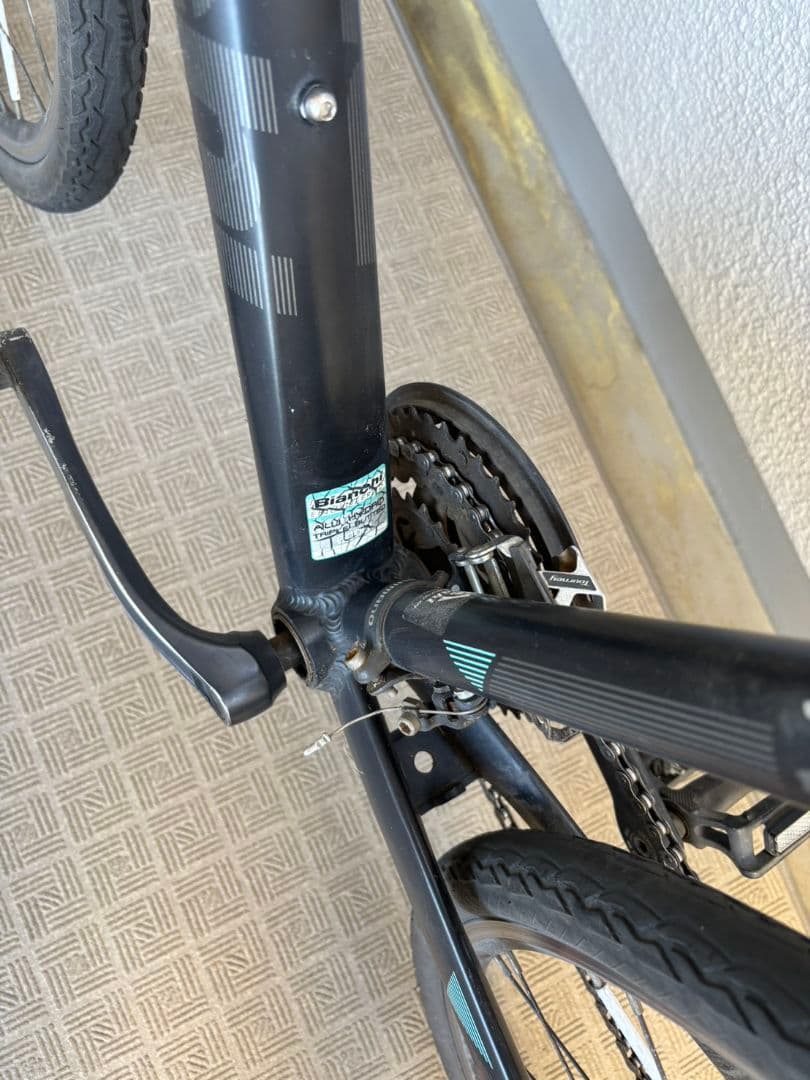 【直接引取】ビアンキ C-Sport 1 クロスバイク 430mm チェレステ