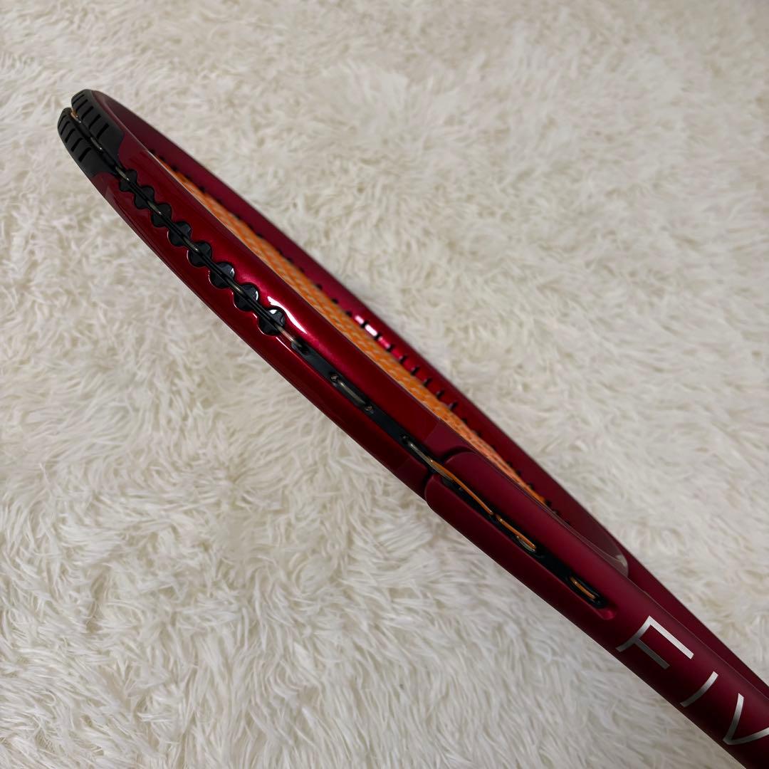 Wilson TRIAD FIVE テニスラケット 硬式用 G1 1/8 レッド
