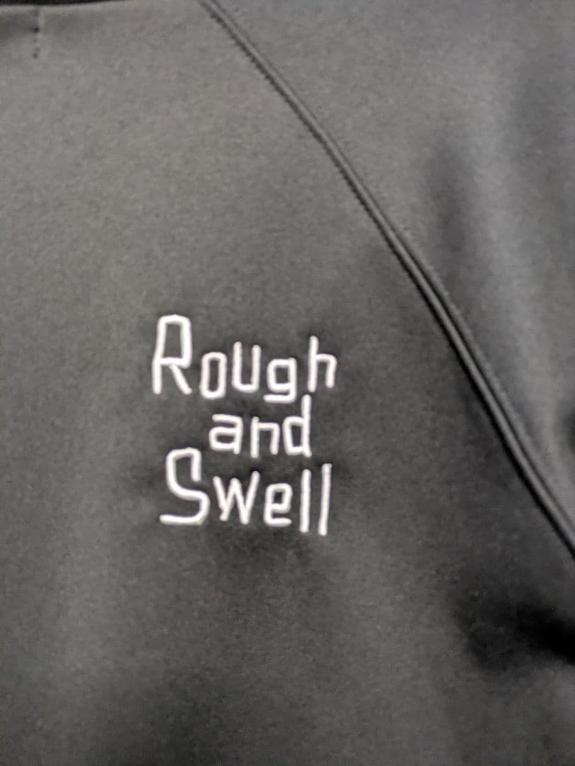 ROUGH＆SWEL GOLF　BLACKＬ　裏起毛　トレーナー　美品
