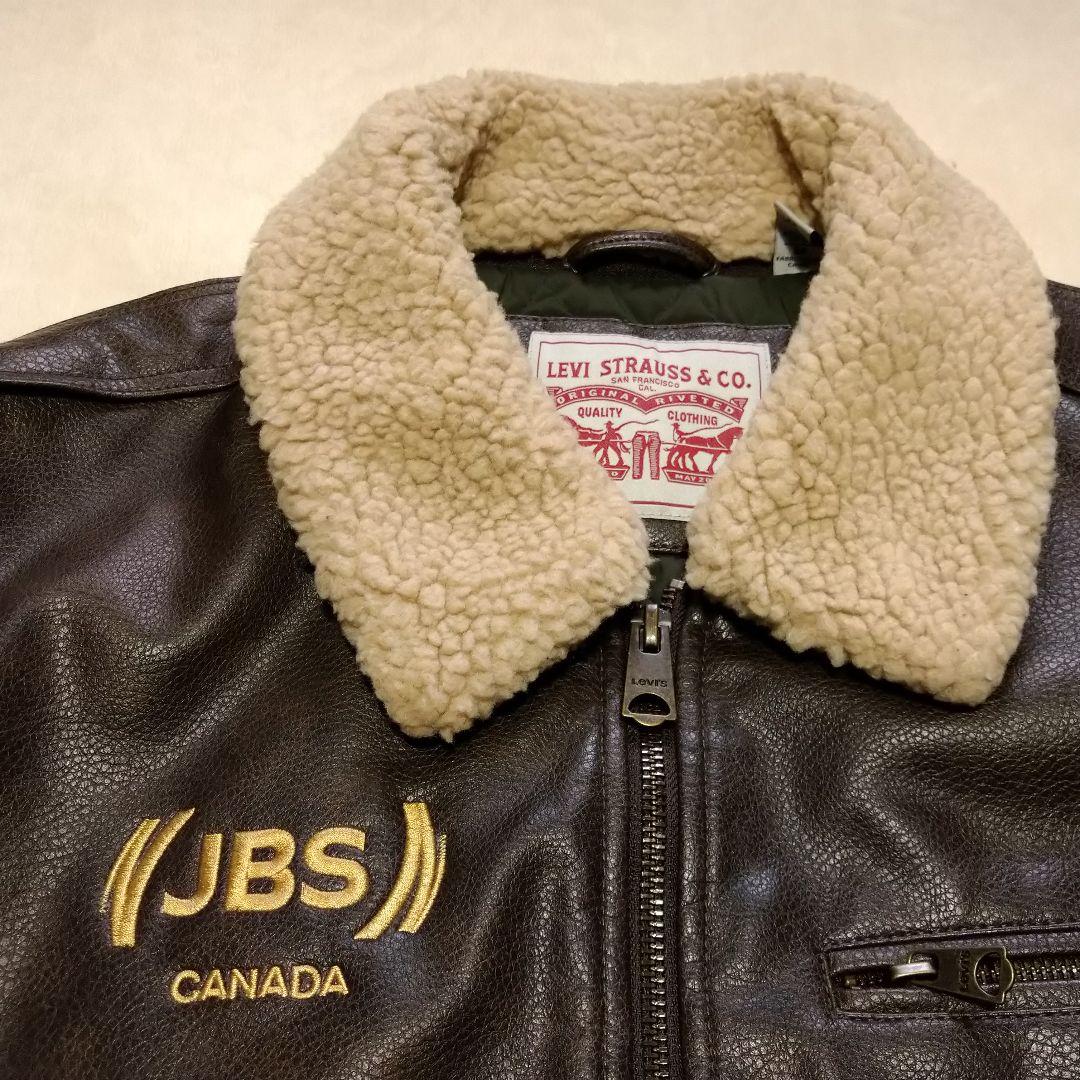 ジャケット・アウター Levi's PU Leather Bomber Jacket