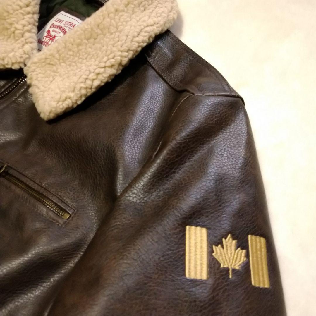 ジャケット・アウター Levi's PU Leather Bomber Jacket