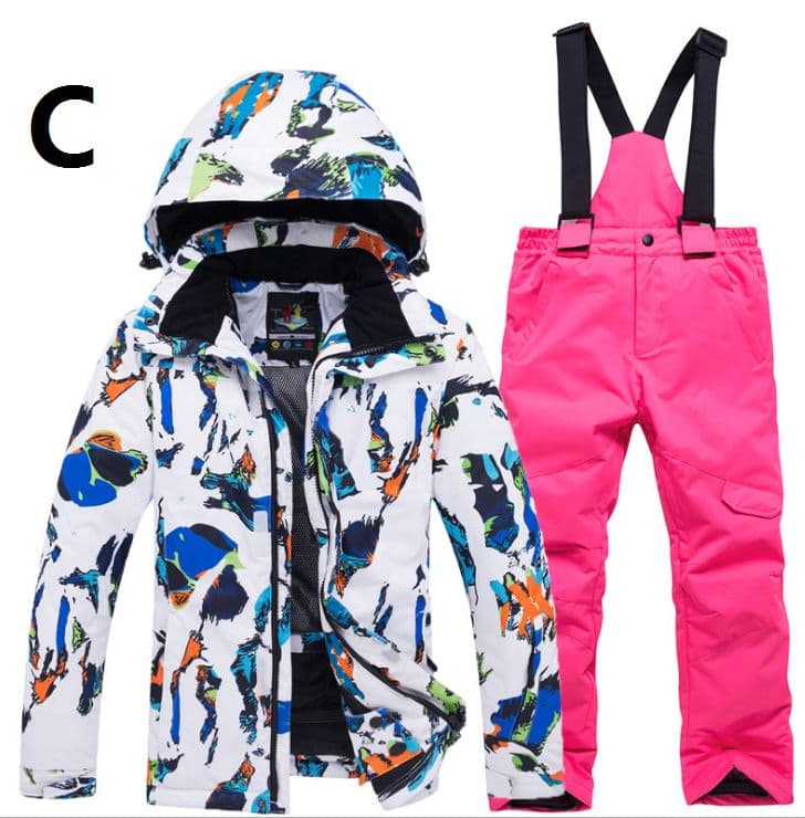 子供用スキーウェアセット スノーボード ウェア スノーウェア メンズ レディース