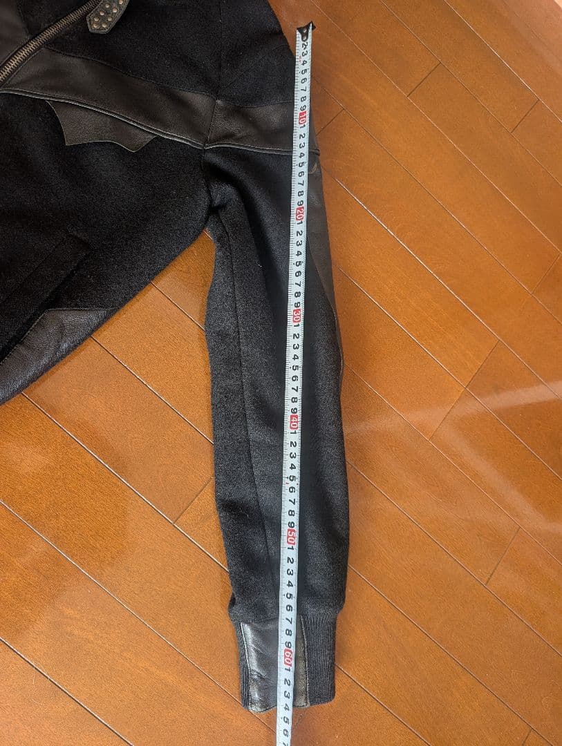 ROEN レザー　ライダース　Roar スワロフスキー付