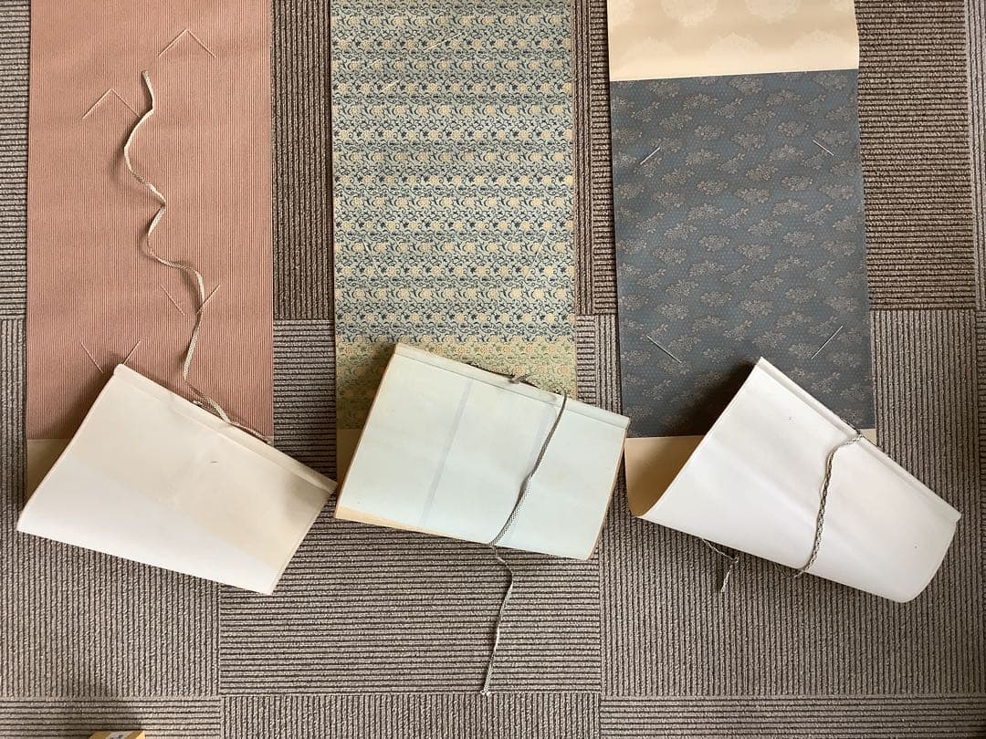 色紙掛け　掛軸tタイプ　3本　茶道具　色紙掛　色紙　短冊掛け