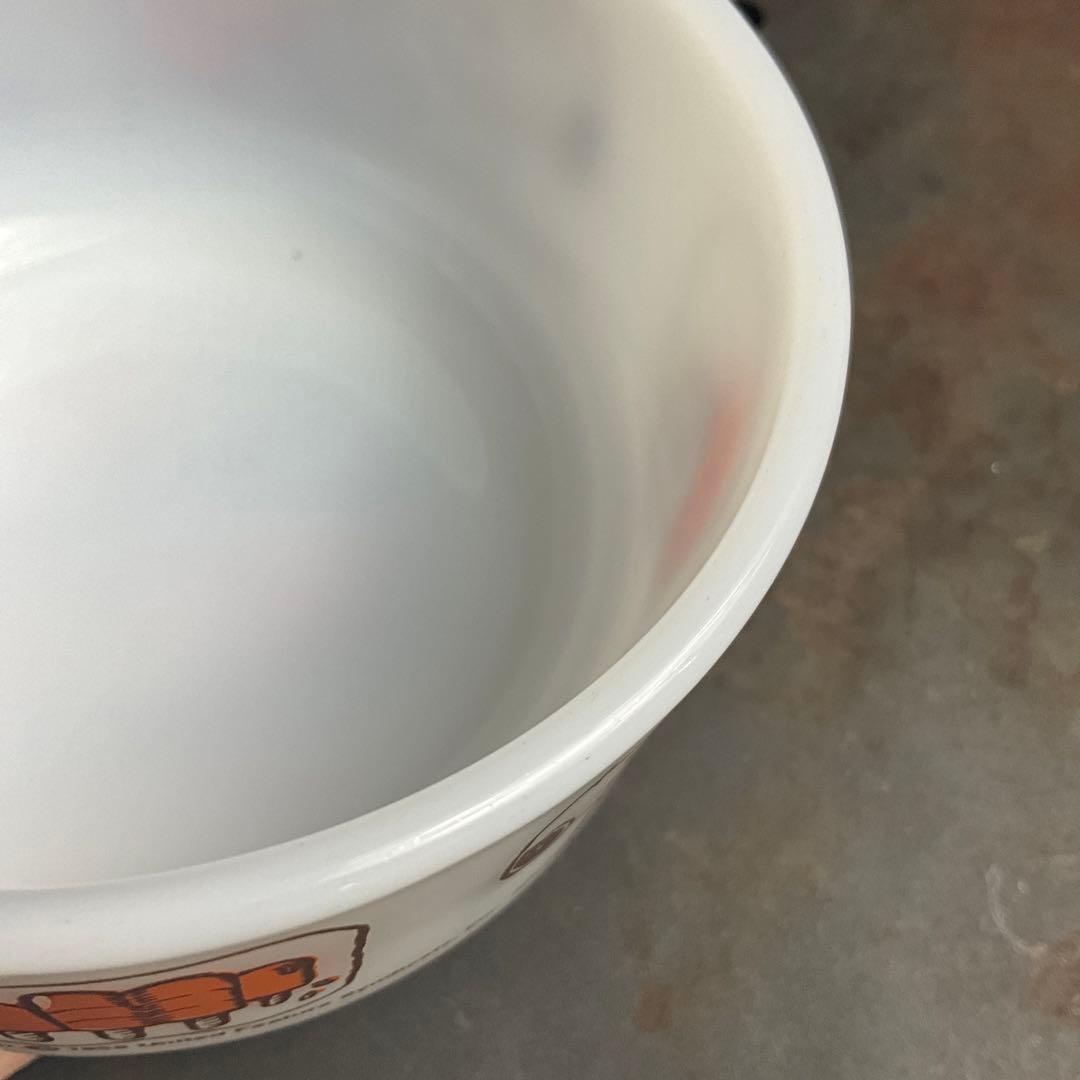 【極美品】ファイヤーキング スヌーピー スイーツボウル e069