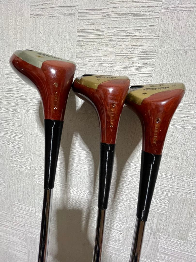 激レア！美品！ミズノ　ＭＩＺＵＮＯ　ＭＳ-801等高級パシモンウッド８本セット