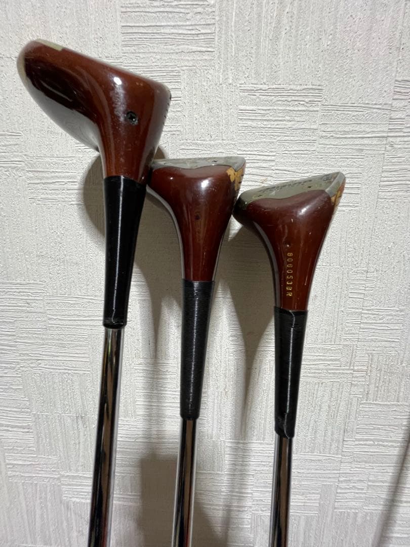 激レア！美品！ミズノ　ＭＩＺＵＮＯ　ＭＳ-801等高級パシモンウッド８本セット