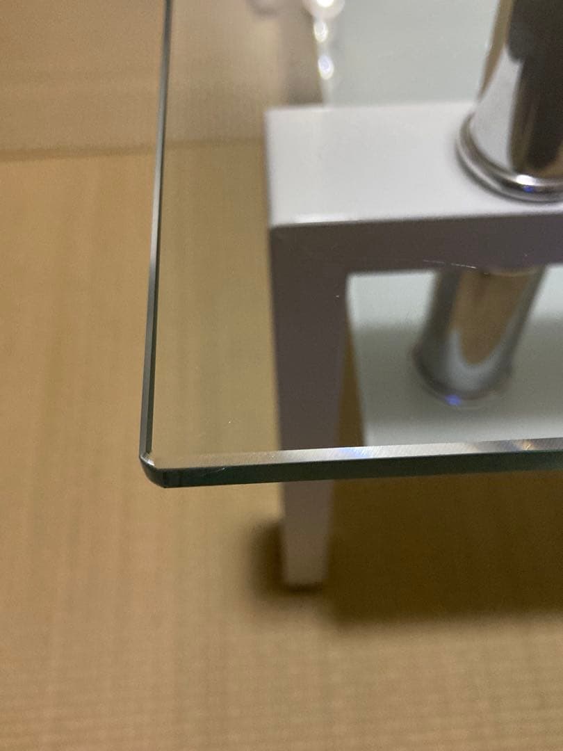 TEMPERED GLASS ガラステーブル【直接お引き渡しは1,980円】