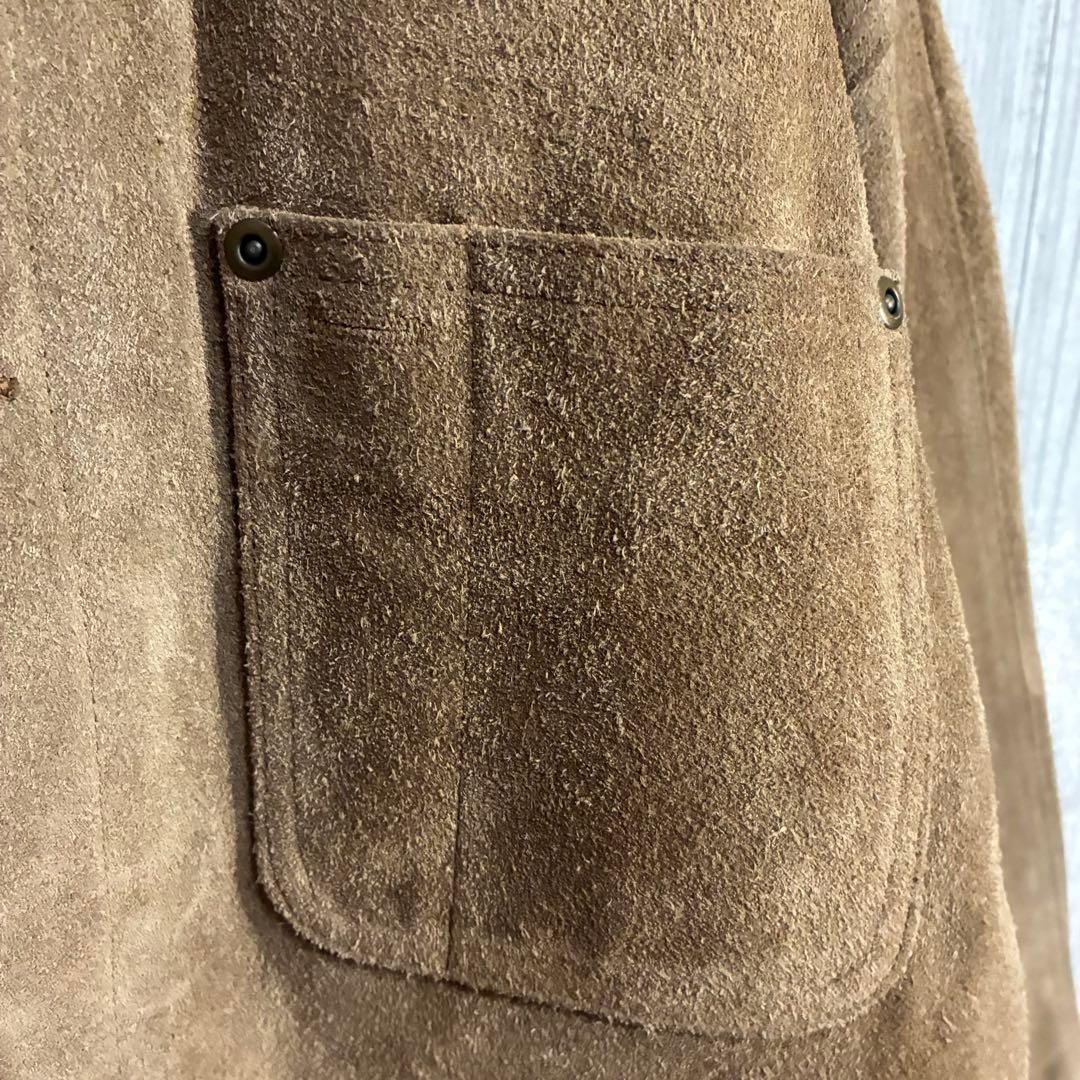 【超希少モデル】ラルフローレン　トラッカータイプ　スエードジャケット　L