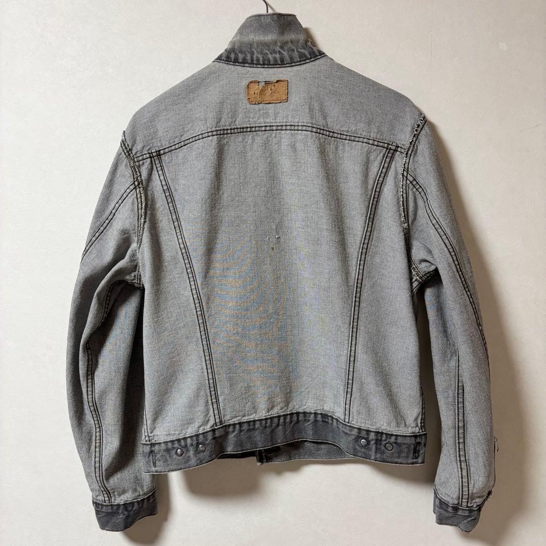 80's リーバイス 70506 サイズ 44 先染め ブラック USA製