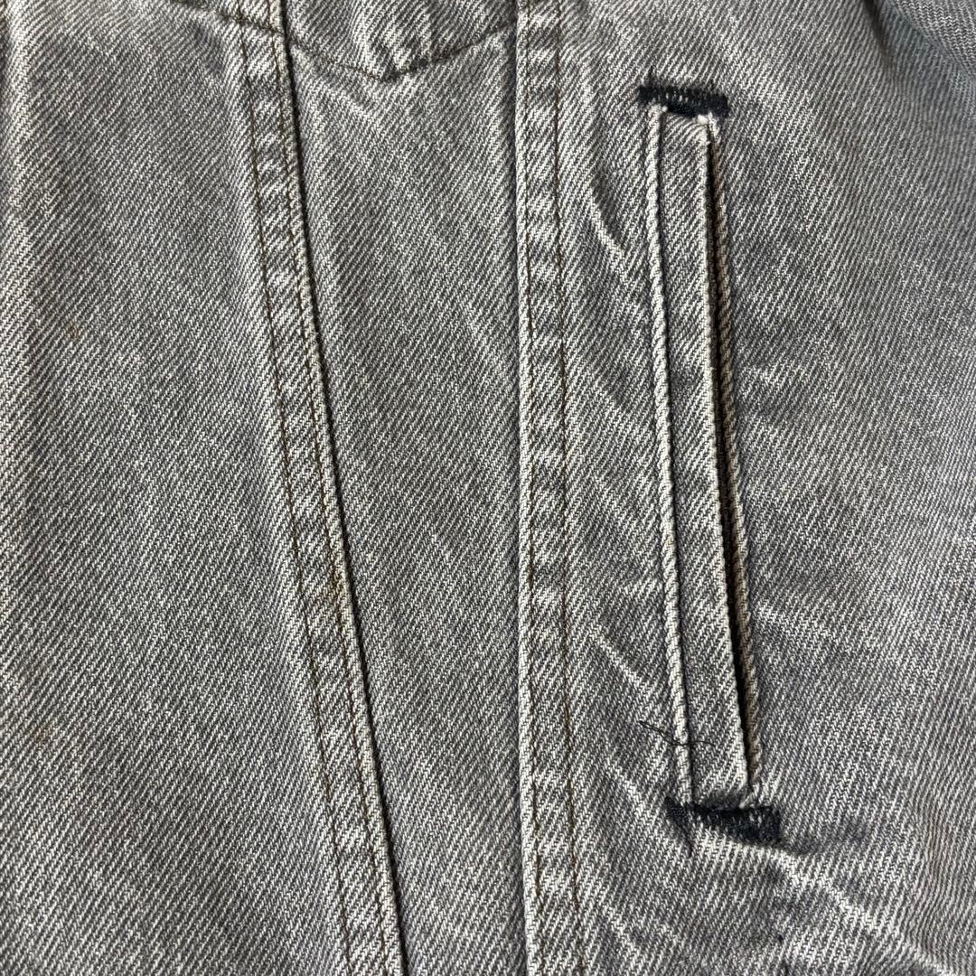 80's リーバイス 70506 サイズ 44 先染め ブラック USA製