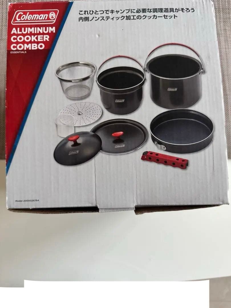 新品未使用Coleman アルミニウムクッカーコンボ